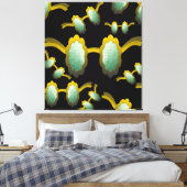 My Polarized Glasses are Ready Pattern Leinwanddruck (Insitu (Schlafzimmer))