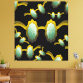 My Polarized Glasses are Ready Pattern Leinwanddruck (Insitu (Wohnzimmer))