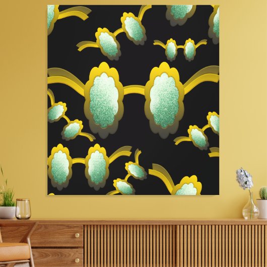 My Polarized Glasses are Ready Pattern Leinwanddruck (Insitu (Wohnzimmer))