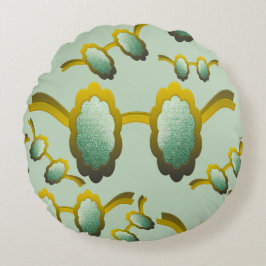 My Polarized Glasses are Ready Pattern Rundes Kissen