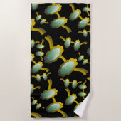 My Polarized Glasses are Ready Pattern Strandtuch (Vorderseite)