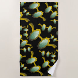 My Polarized Glasses are Ready Pattern Strandtuch