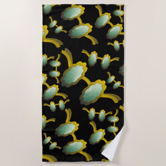 My Polarized Glasses are Ready Pattern Strandtuch (Vorderseite)