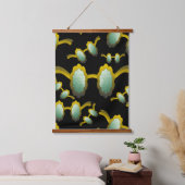 My Polarized Glasses are Ready Pattern Wandteppich Mit Holzrahmen (Schlafzimmer)