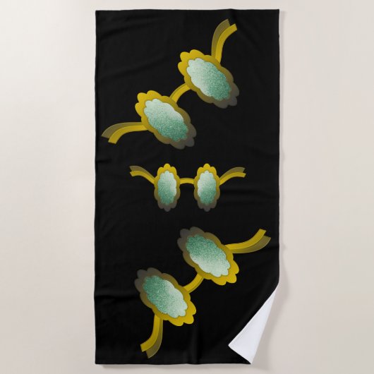 My Polarized Glasses are Ready Strandtuch (Vorderseite)