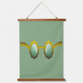 My Polarized Glasses are Ready Wandteppich Mit Holzrahmen (Vorderseite)