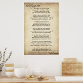 My PpEiAeCcEe ©2012 by Trinka Polite (Plakat) Poster (Küche)