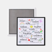 My Prayer For You Black Magnet (Vorderseite/Rückseite)