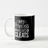My Princess Wears Cleats Soccer Dad Kaffeetasse (Links)