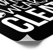 My Princess Wears Cleats Soccer Dad  Poster (Ecke)