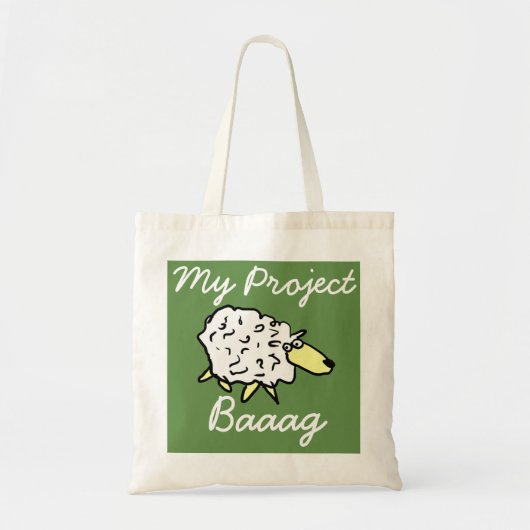 "My Project Baaag" Projekt-Tasche für Schafe Carto Tragetasche (Vorne)