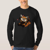 My Red Panda Is My Valentine Panda Bear Cupid Vale T-Shirt (Vorderseite)