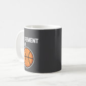 My Retirement Plan Basketball Srts Lover Fan Kaffeetasse (Vorderseite Links)