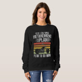 My Retirement Plan Go Riding a Motorcycle Classic Sweatshirt (Vorne ganz)