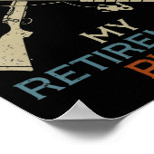 My Retirement Plan Hunting Fishing Hunter Grandfat Poster (Ecke)