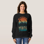 My Retirement Vehicle Pontoon Retired Boat Captain Sweatshirt (Vorne ganz)