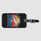 My Retiret Plan Involves A Telescope Gepäckanhänger (Vorderseite (Horizontal))