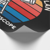 My Retiret Plan Involves A Telescope Geschenkpapier (Ecke)