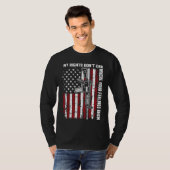 My Rights Don't End Where Your Feelings Begin USA T-Shirt (Vorne ganz)