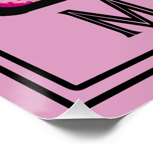 My room, my rules! poster (Ecke)