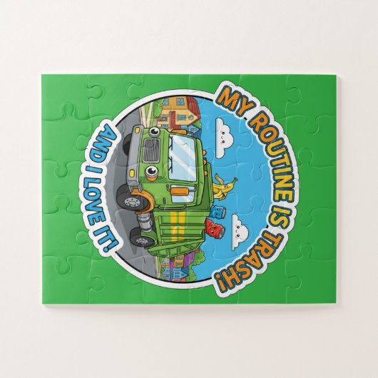 My Routine Is Trash! And I Love It! Puzzle (Horizontal)