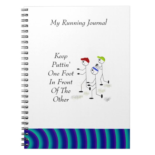 My Running Journal Notizblock (Vorderseite)