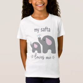 My Safta Lieben Me - Elefantes Shirt für Kinder