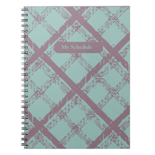 My Schedule Notebook Notizblock
