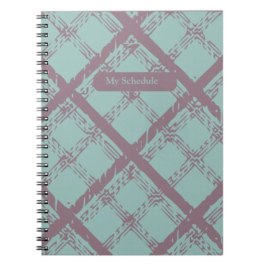 My Schedule Notebook Notizblock (Vorderseite)