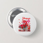 My Schnauzer Is My Valentine Two Dogs With Gnome P Button (Vorne & Hinten)