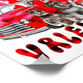 My Schnauzer Is My Valentine Two Dogs With Gnome P Poster (Ecke)