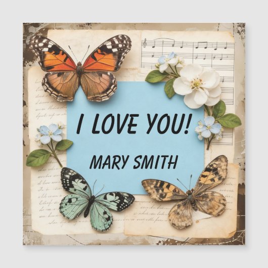 My Scrapbook Magnetkarte (Vorderseite)