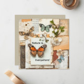 My Scrapbook Mitteilungskarte (Vorderseite/Rückseite Beispiel)