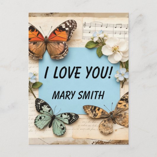 My Scrapbook Postkarte (Vorderseite)