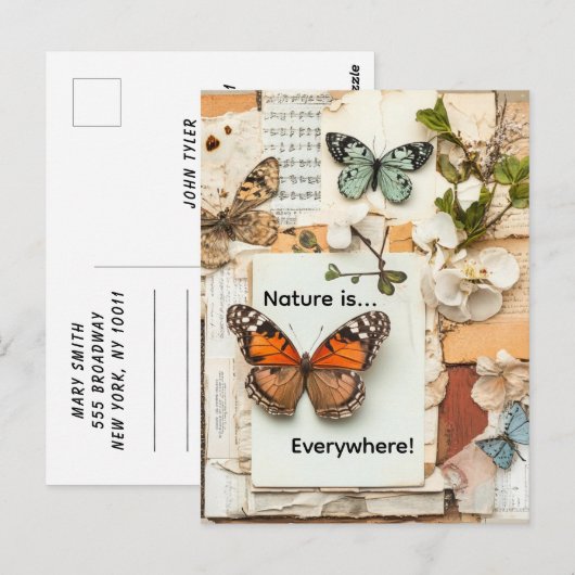 My Scrapbook Postkarte (Vorne/Hinten)