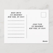 My Scrapbook Postkarte (Rückseite)