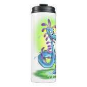 MY SEA SERPENT by Jeff Willis Art Thermosbecher (Vorderseite)