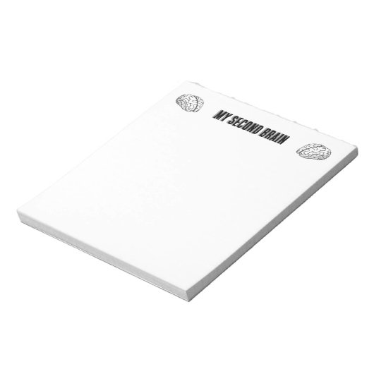My Second Brain Notepad Notizblock (Rotiert)