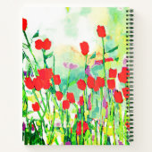 My Secret Garden Watercolor-Wildblumen-Notebook Notizblock (Rückseite)