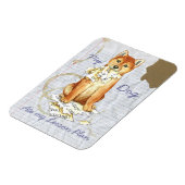 My Shiba Inu Ate My Lessingplan Magnet (Linke Seite)