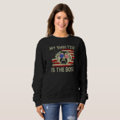 My Shih Tzu is the Boss  Shih Tzu Sweatshirt (Vorne ganz)