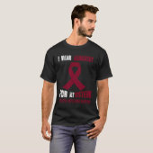 MY SISTER MY MULTIPLE MYELOMA WARRIOR T-Shirt (Vorne ganz)