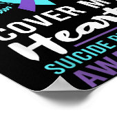 My Sister's Wings Cover Heart Suicide Awareness Ri Poster (Ecke)