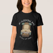 My Sleeping Bag İs Full Of Sand Desert Camping Tri-Blend Shirt (Vorderseite)