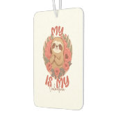 My Sloth is My Valentine Autolufterfrischer (Links)
