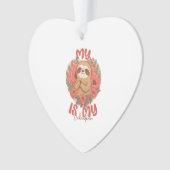 My Sloth is My Valentine Ornament (Vorderseite)