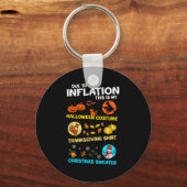 My Soky Halloween Thanksgiving Ugly Christmas Cost Schlüsselanhänger (Vorderseite)