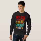 My Son In Law Is My Favorite Child Sunflower Sweatshirt (Vorne ganz)