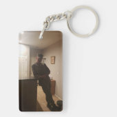 My Son My Held My Sailor US NAVY Mama Schlüsselanh Schlüsselanhänger (Rückseite)