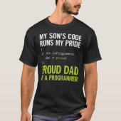 My Son’s Code Runs My Pride T-Shirt (Vorderseite)